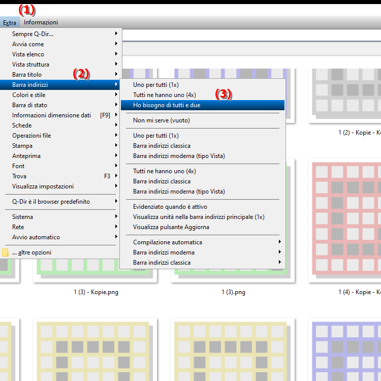 Posso utilizzare più barre degli indirizzi in Esplora file